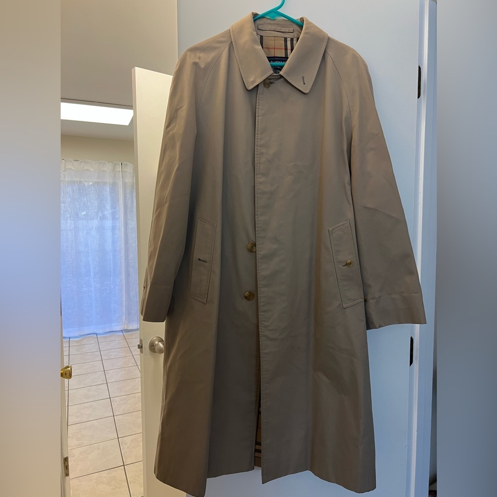 Burberry Tan Trench Coat